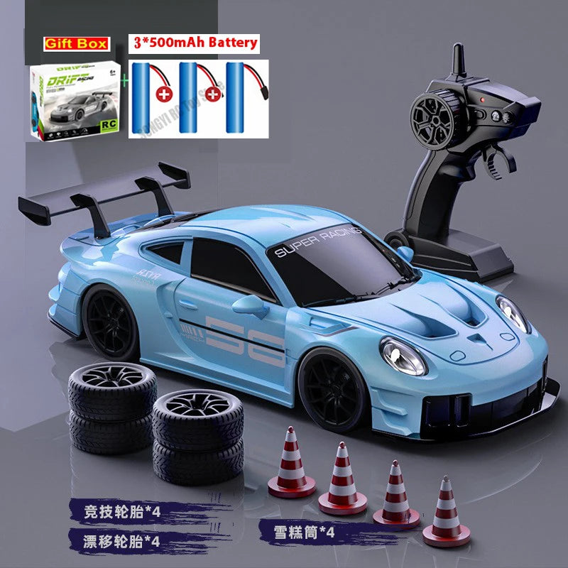 4WD RC Car Remote Control Cars 2.4G Radio High Speed Drift Racing  1:24 High Speed Truck RTR Vehicle Toy Gift for Kids Children