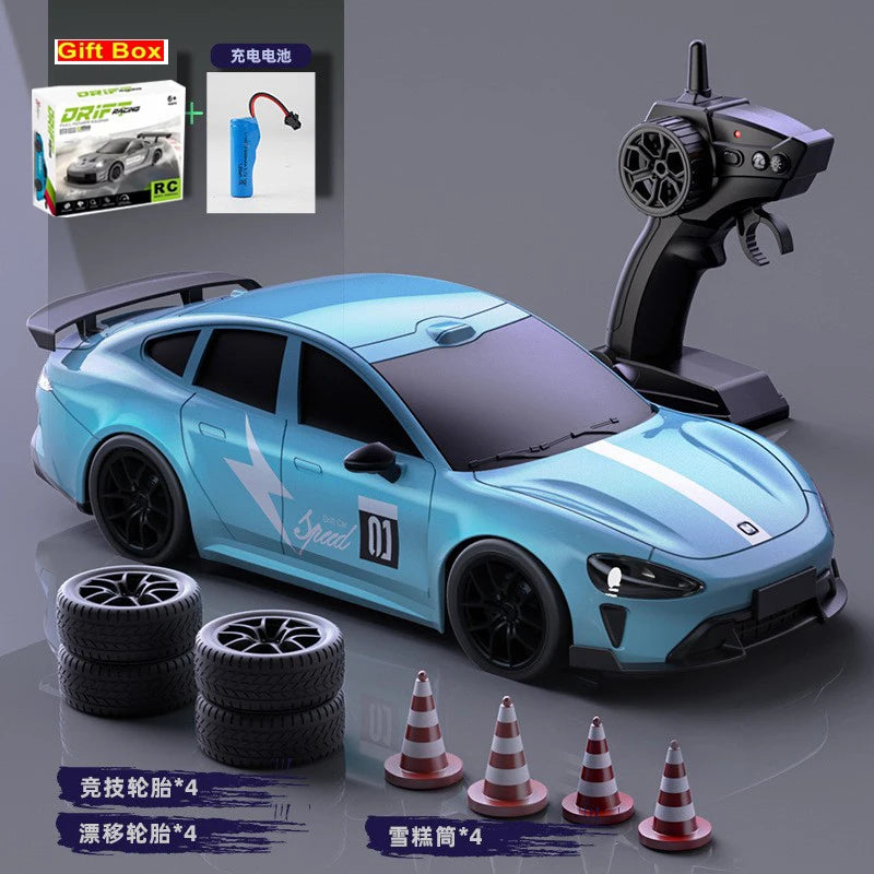 4WD RC Car Remote Control Cars 2.4G Radio High Speed Drift Racing  1:24 High Speed Truck RTR Vehicle Toy Gift for Kids Children