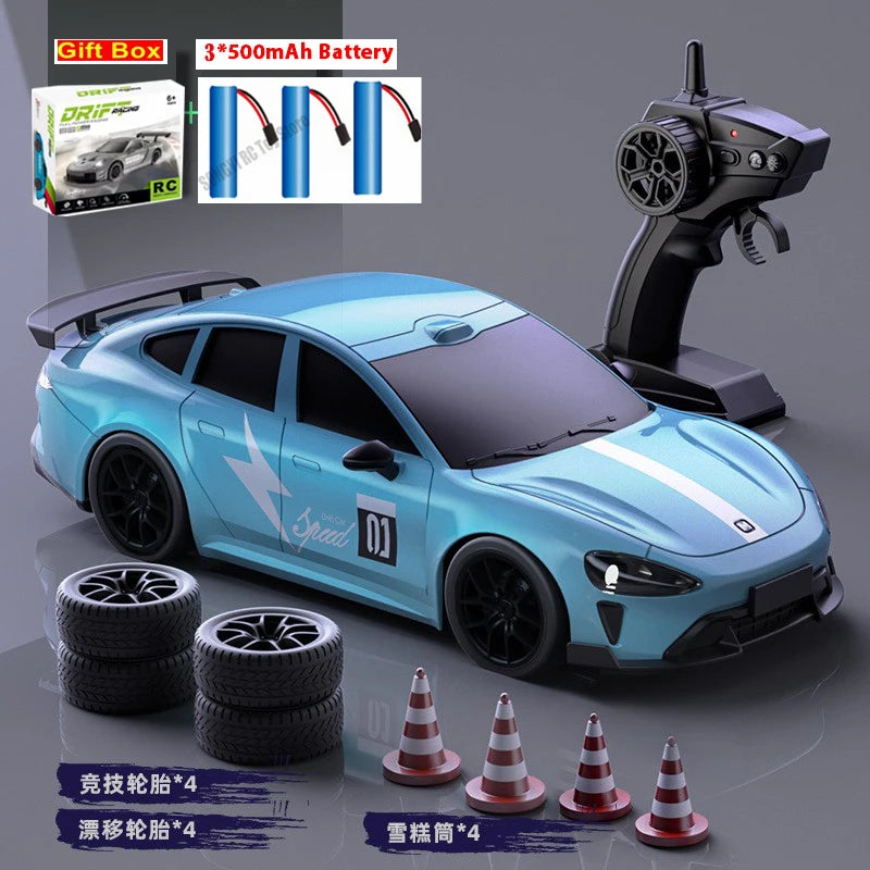 4WD RC Car Remote Control Cars 2.4G Radio High Speed Drift Racing  1:24 High Speed Truck RTR Vehicle Toy Gift for Kids Children