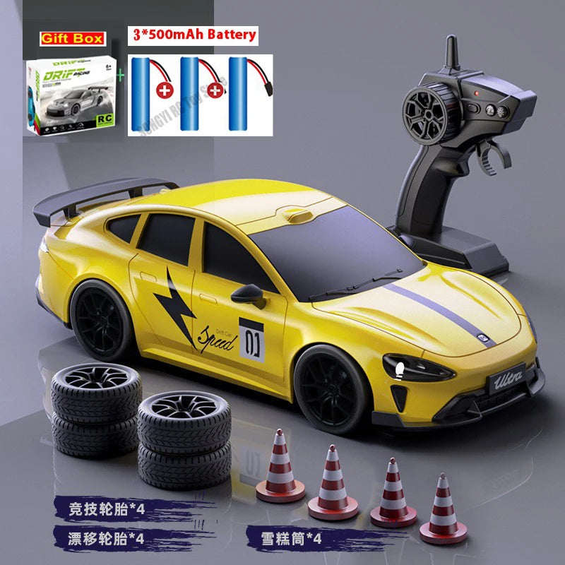 4WD RC Car Remote Control Cars 2.4G Radio High Speed Drift Racing  1:24 High Speed Truck RTR Vehicle Toy Gift for Kids Children