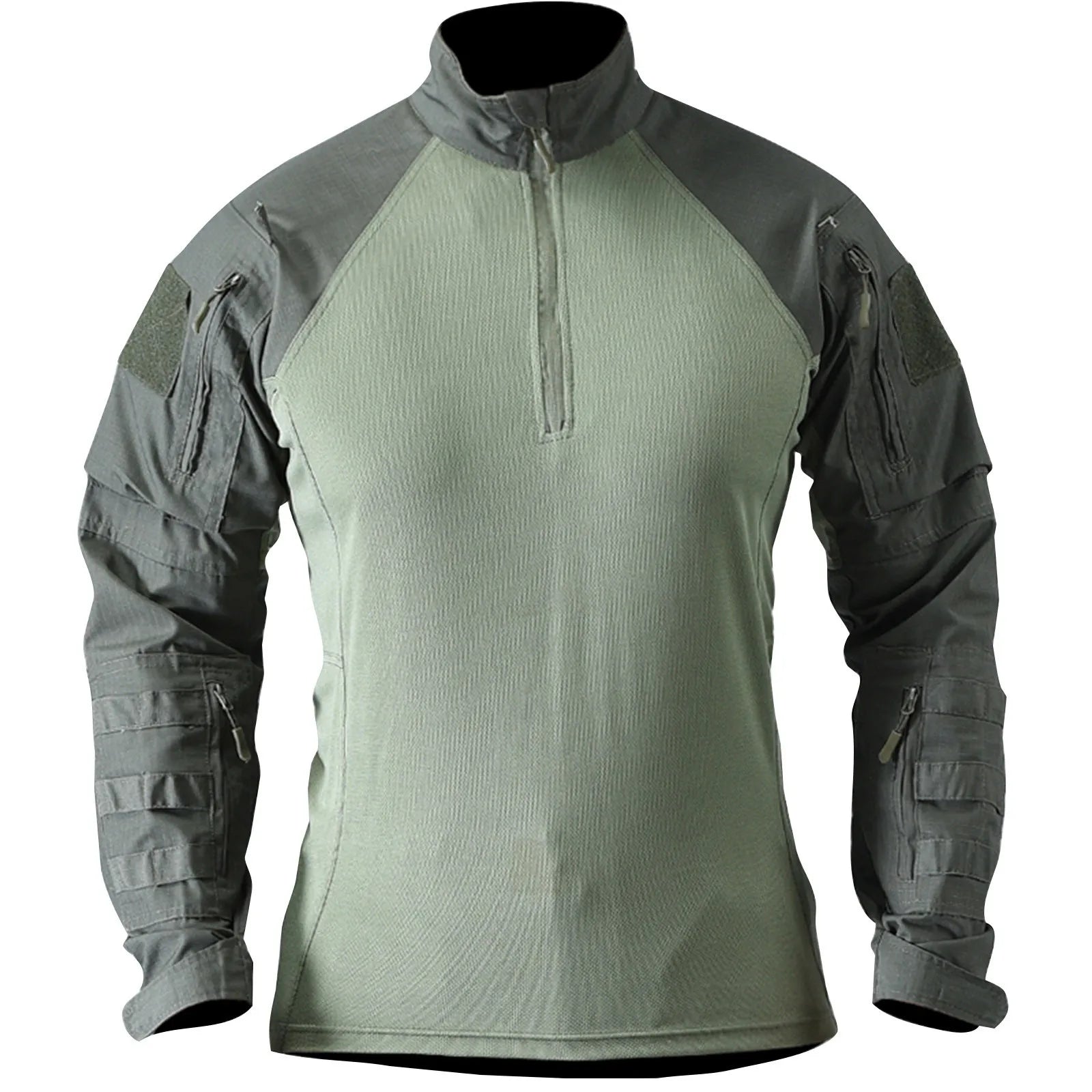 American-style camouflage tactical training uniform men's long-sleeved top outdoor CS mountaineering resistant combat uniform