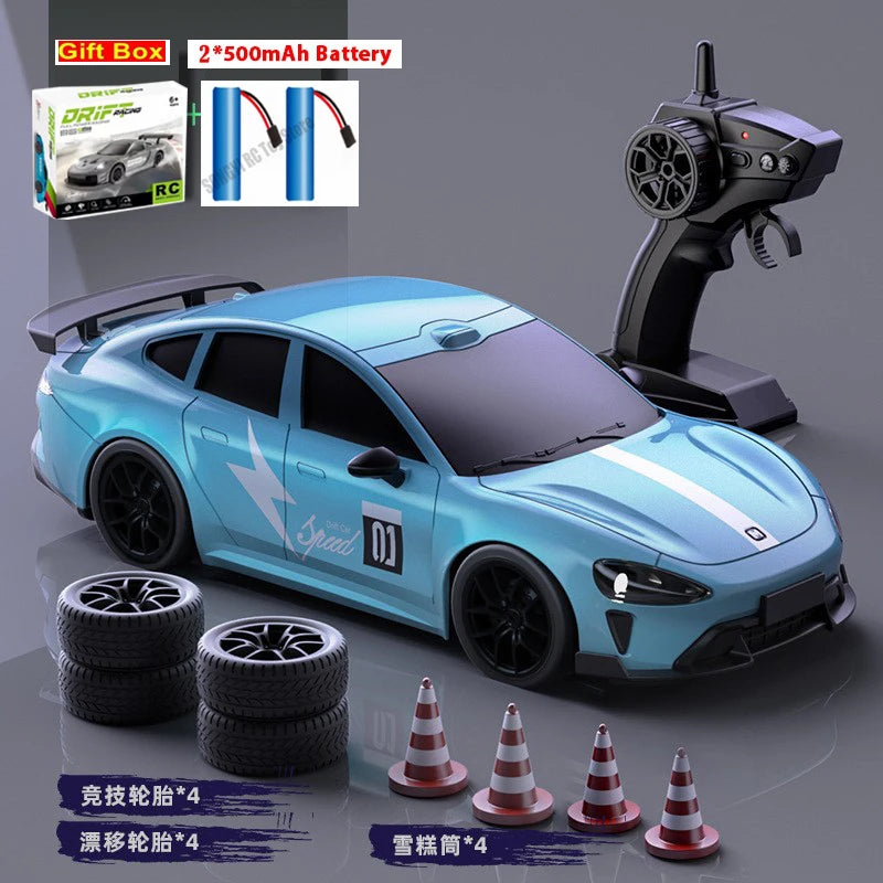 4WD RC Car Remote Control Cars 2.4G Radio High Speed Drift Racing  1:24 High Speed Truck RTR Vehicle Toy Gift for Kids Children